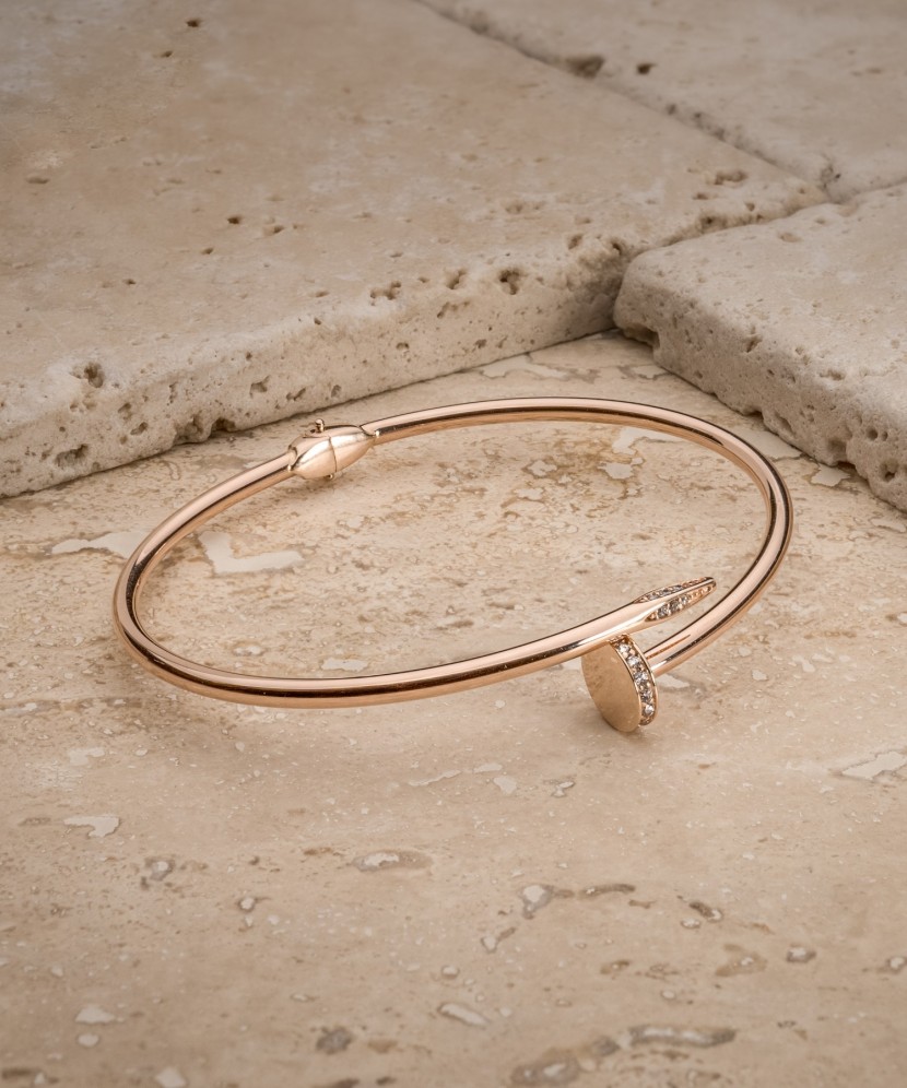 Auksinė apyrankė su cirkoniais