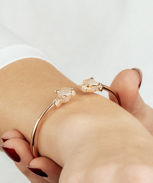 Auksinė apyrankė su cirkoniais