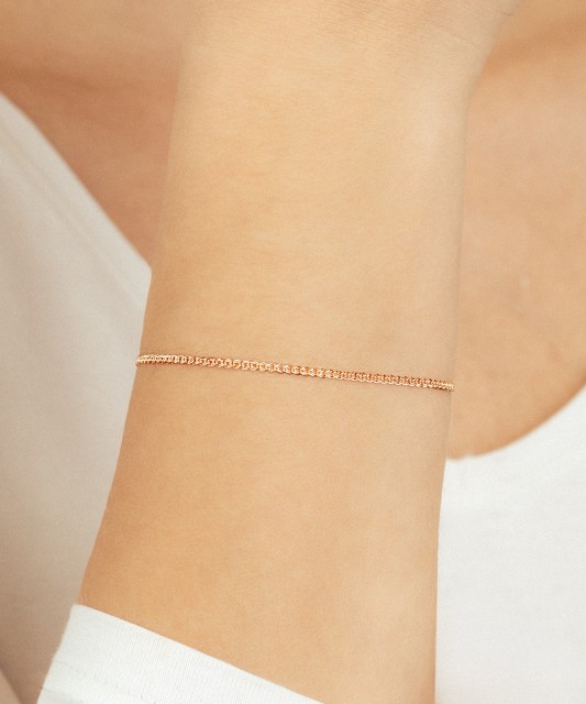 Auksinė apyrankė "Mona Liza" 1.7mm