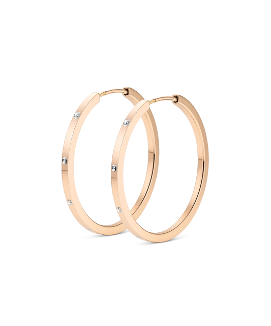 Auksiniai auskarai rinkutės 30mm  - Goldinga