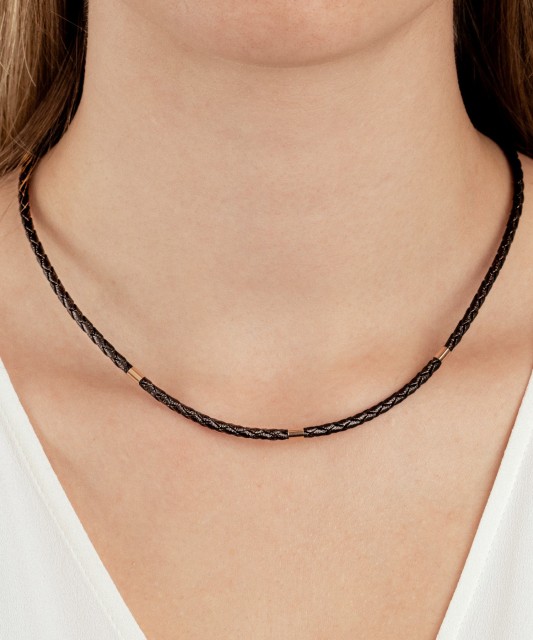 Odinė grandinėlė su auksu