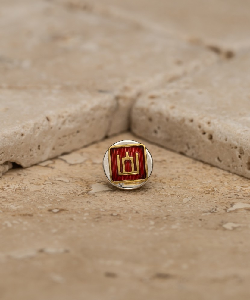 Sidabrinis ženkliukas "Gedimino stulpai"