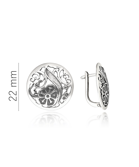 Sidabriniai auskarai