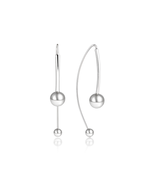 Sidabriniai auskarai