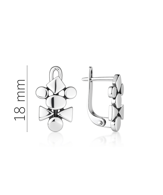 Sidabriniai auskarai