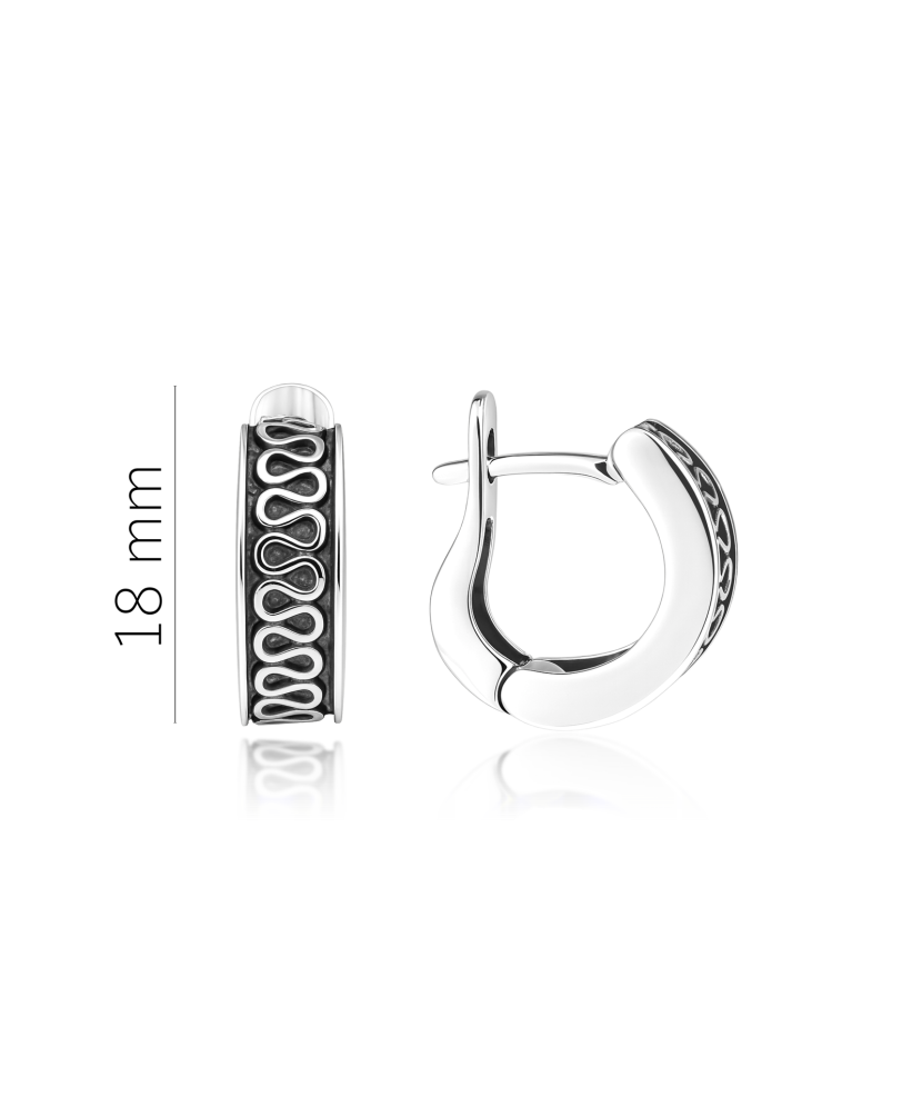 Sidabriniai auskarai