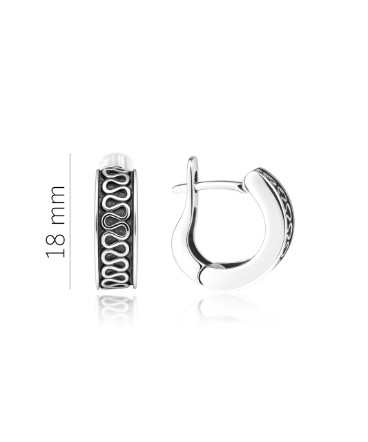 Sidabriniai auskarai