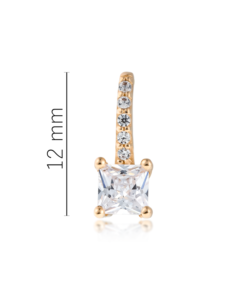 Auksinis pakabukas su cirkoniais