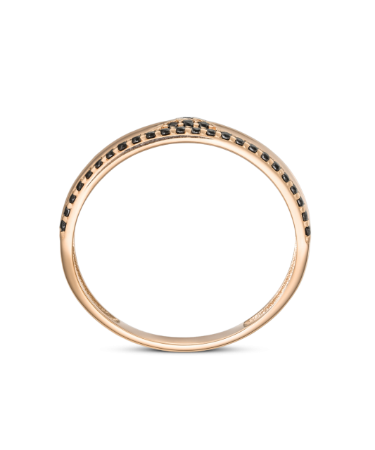 Auksinis žiedas su cirkoniais