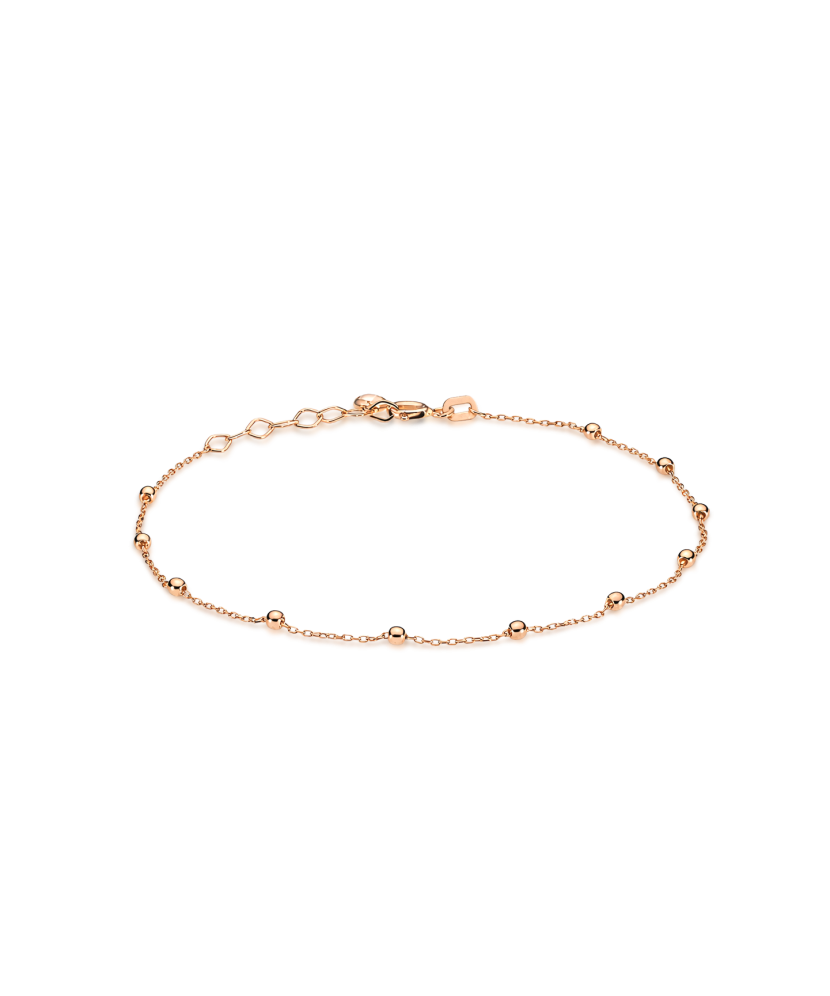 Auksinė apyrankė su cirkonio užsegimu