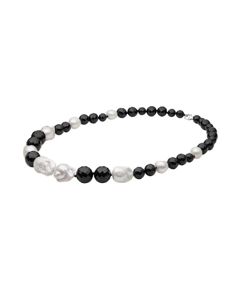 Vėrinys su oniksais ir Kasumi perlais