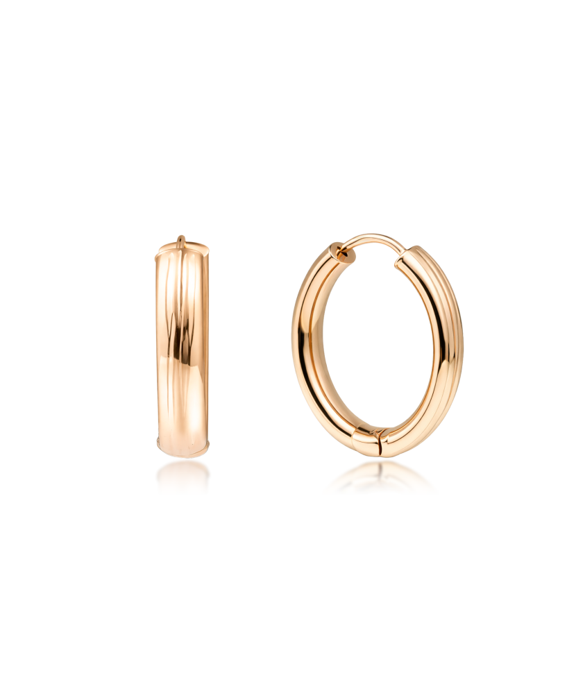 Auksiniai graviruoti auskarai