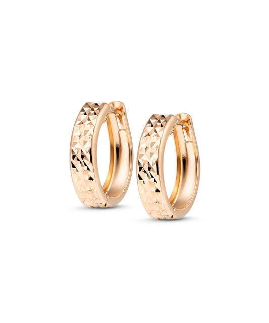 Auksiniai graviruoti auskarai