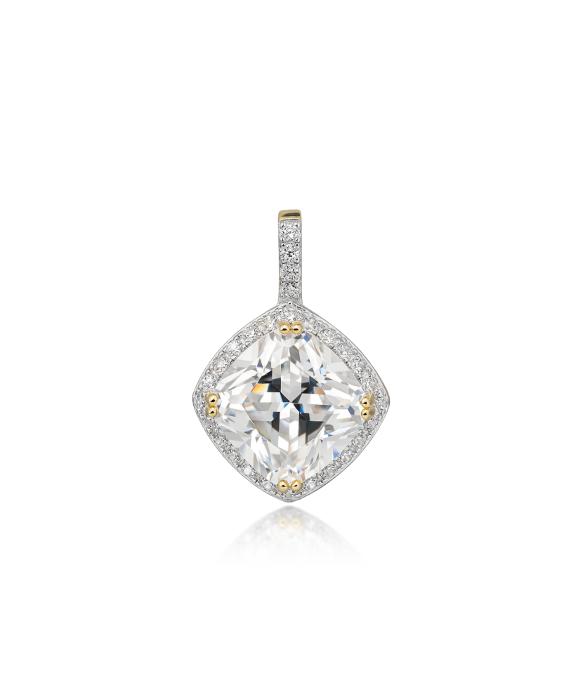 Sidabrinis pakabukas su cirkoniais