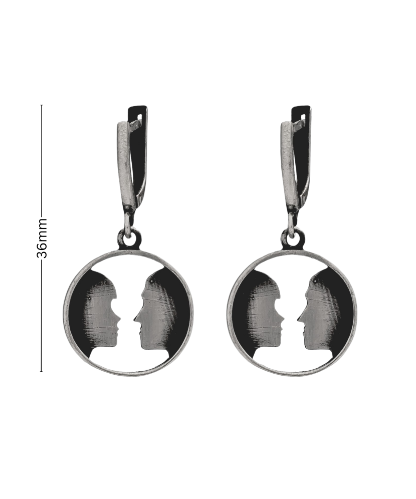 Sidabriniai auskarai  - Goldinga