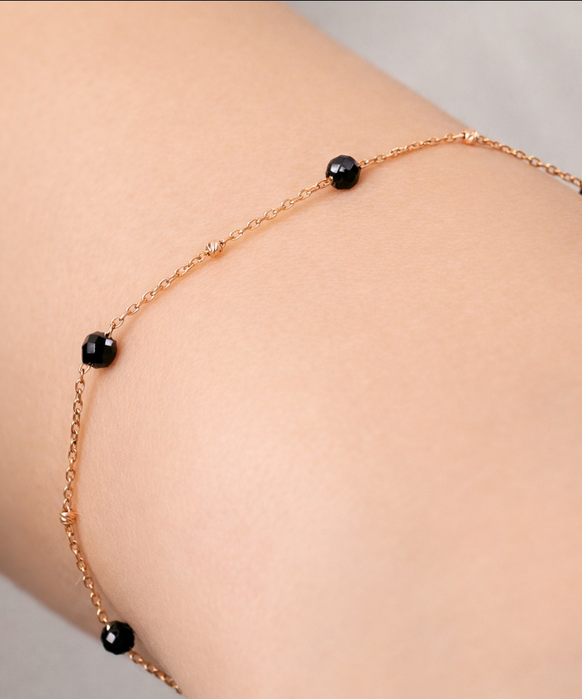 Auksinė apyrankė su cirkoniais