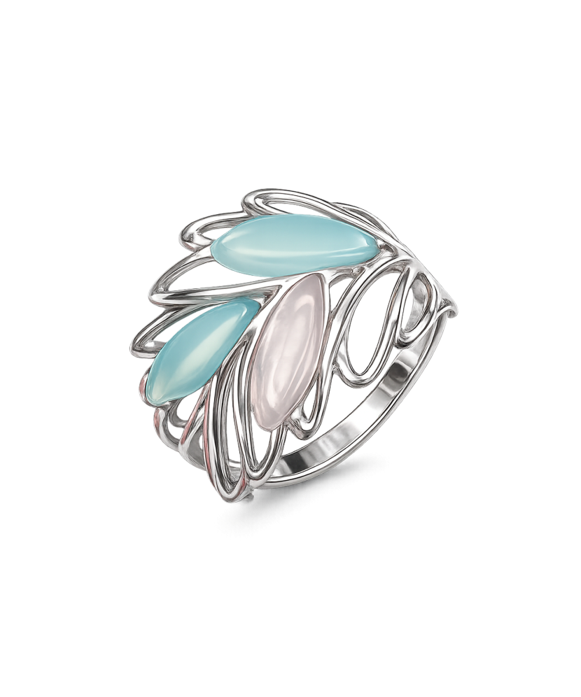 Sidabrinis žiedas su ametistu