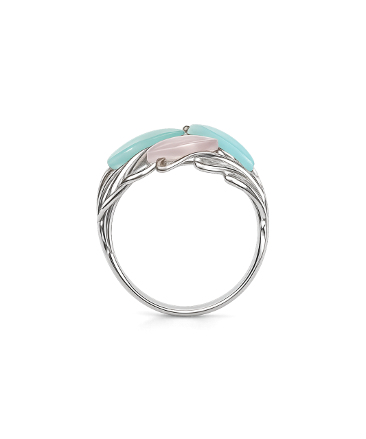 Sidabrinis žiedas su ametistu