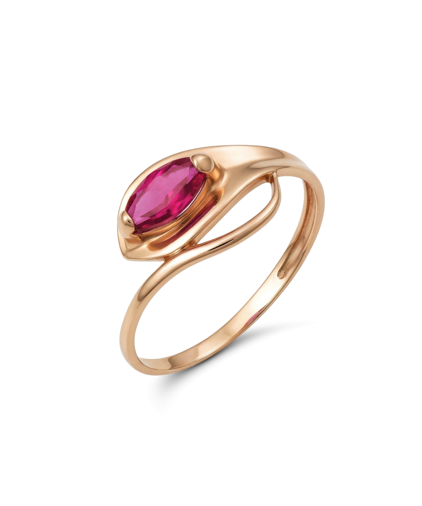 Auksinis žiedas su cirkoniu