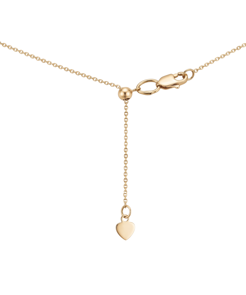 Dviguba auksinė grandinėlė su pakabukais