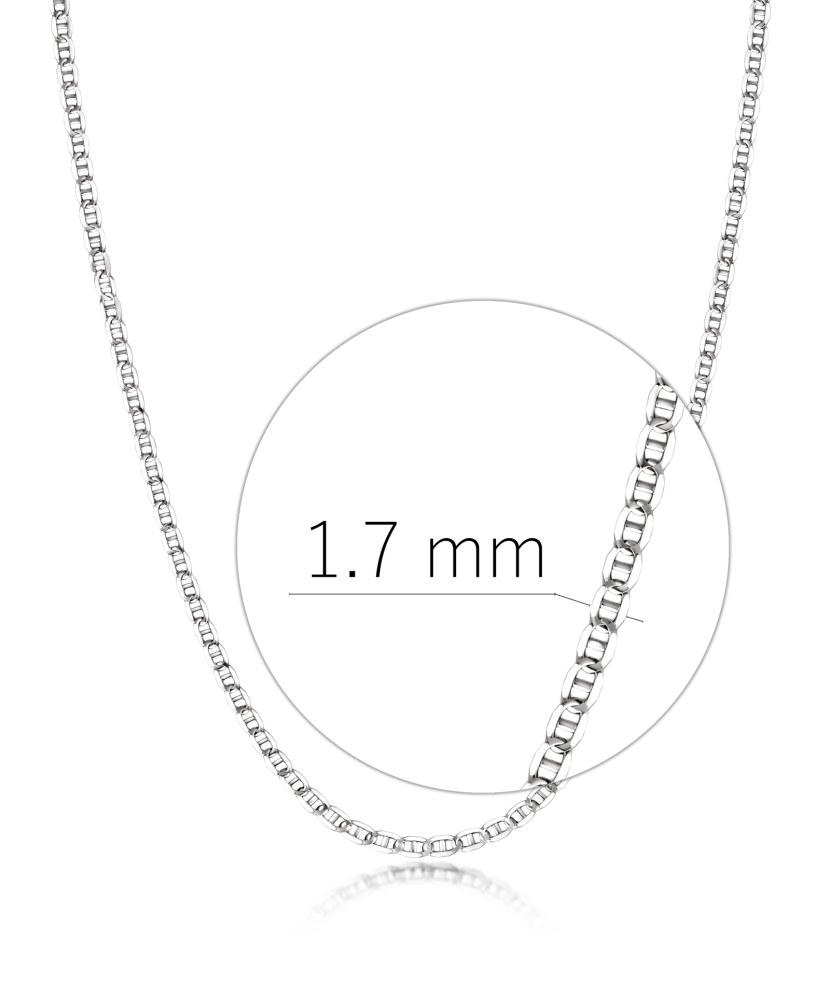 Sidabrinė grandinėlė "Marina" 1.7mm
