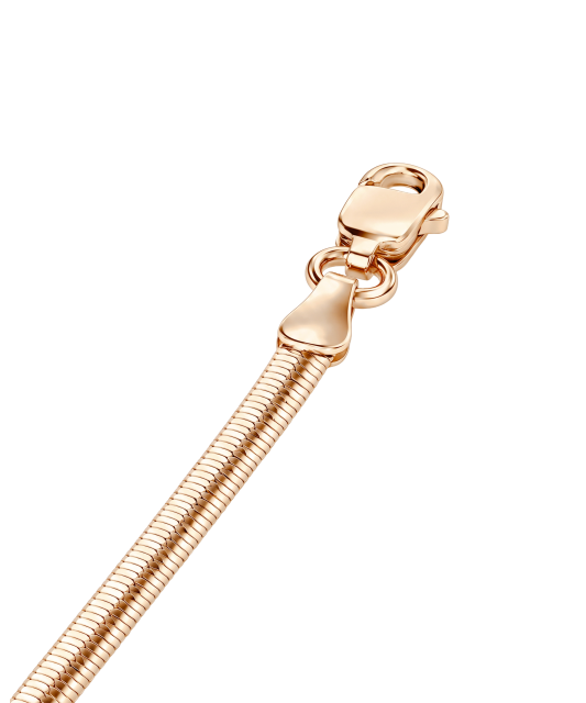 Auksinė grandinėlė "Snake" 3.4mm