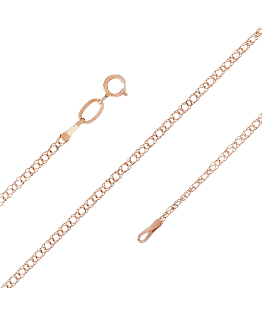 Auksinė grandinėlė "Rombo" 2mm  - Goldinga