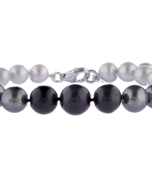 Apyrankė Su Perlais Ir Sidabru - Perlų apyrankės - Goldinga