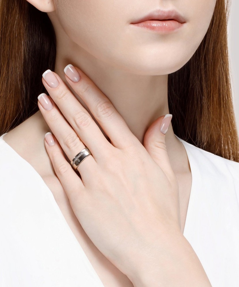 Sidabrinis žiedas su cirkoniais - Sidabriniai žiedai - Goldinga