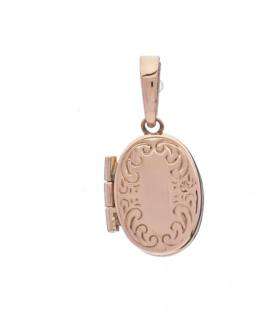 Auksinis pakabukas "Medalionas" - Auksiniai pakabukai - Goldinga