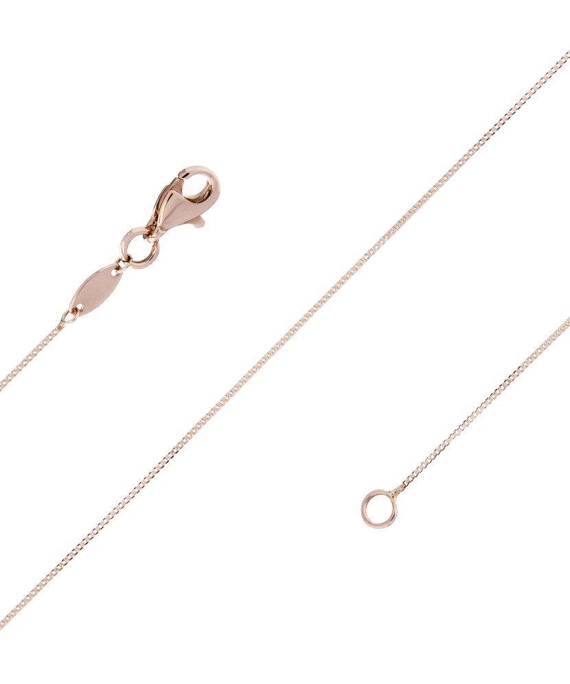 Auksinė Vientisa Grandinėlė "Box" - Auksinės grandinėlės - Goldinga