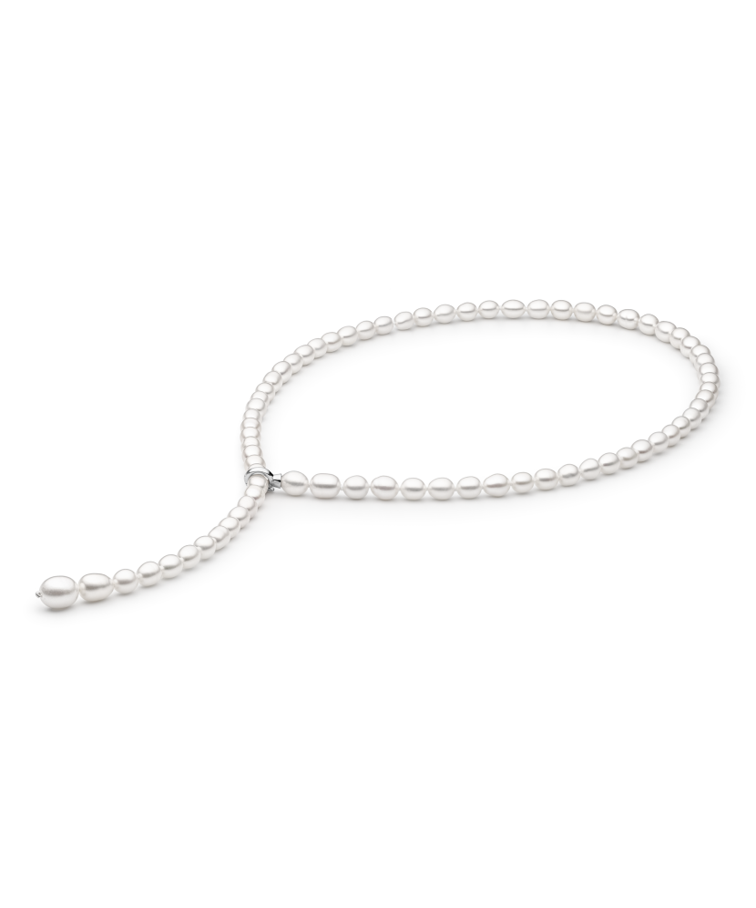 Sidabrinė grandinėlė - Perlų vėriniai - Goldinga