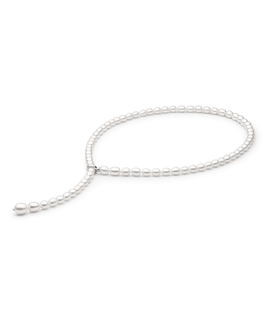 Sidabrinė grandinėlė - Perlų vėriniai - Goldinga