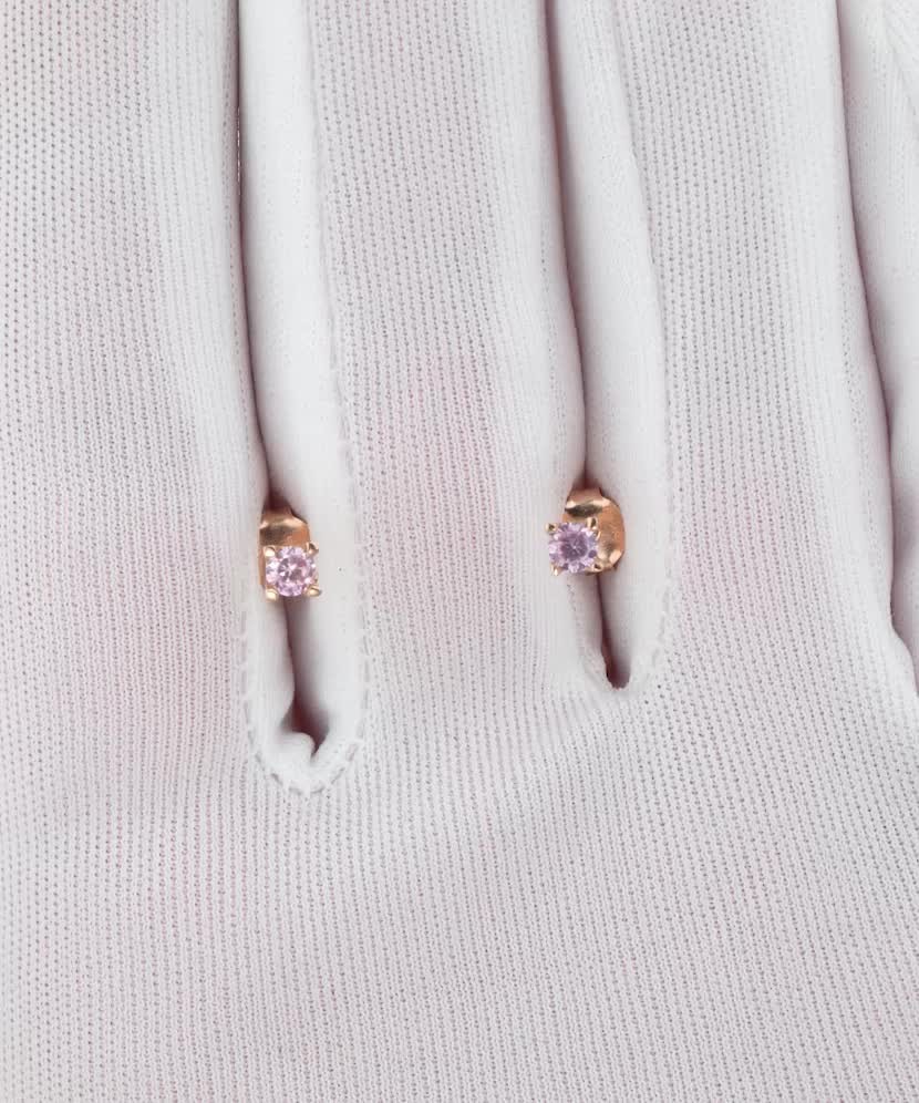 Auksiniai auskarai su cirkoniais - Auksiniai auskarai - Goldinga