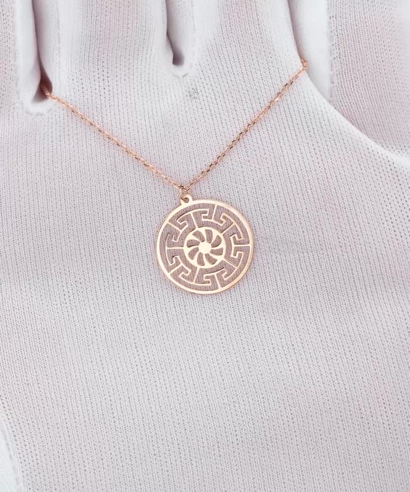 Auksinė grandinėlė su pakabuku - Auksinės grandinėlės su pakabukais - Goldinga