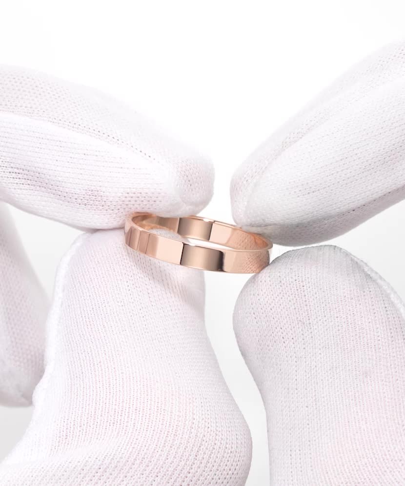 Auksinis vestuvinis žiedas 3mm