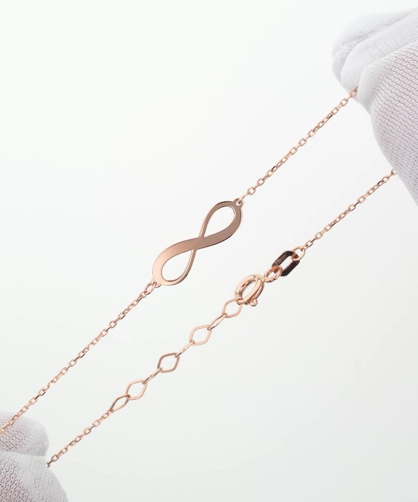 Auksinė apyrankė "Begalybė"