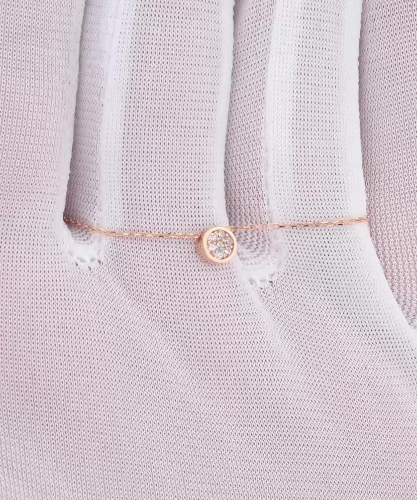 Auksinė grandinėlė su cirkonio pakabuku