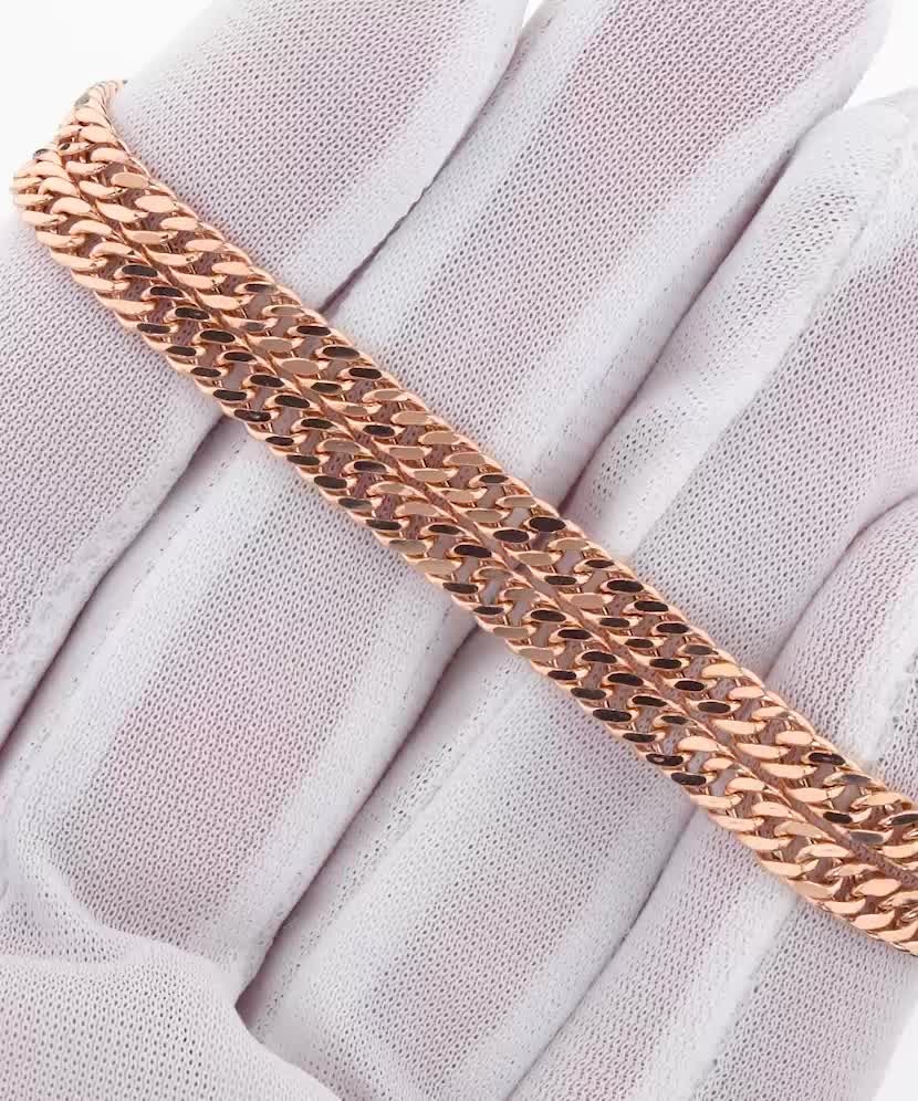 Auksinė grandinėlė "Curb" 4.2mm  - Goldinga