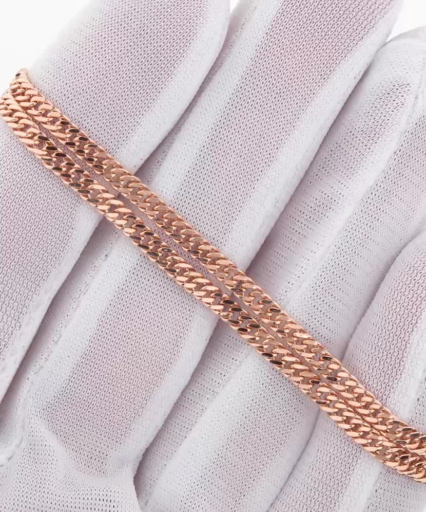 Auksinė grandinėlė "Curb" 3.1mm  - Goldinga