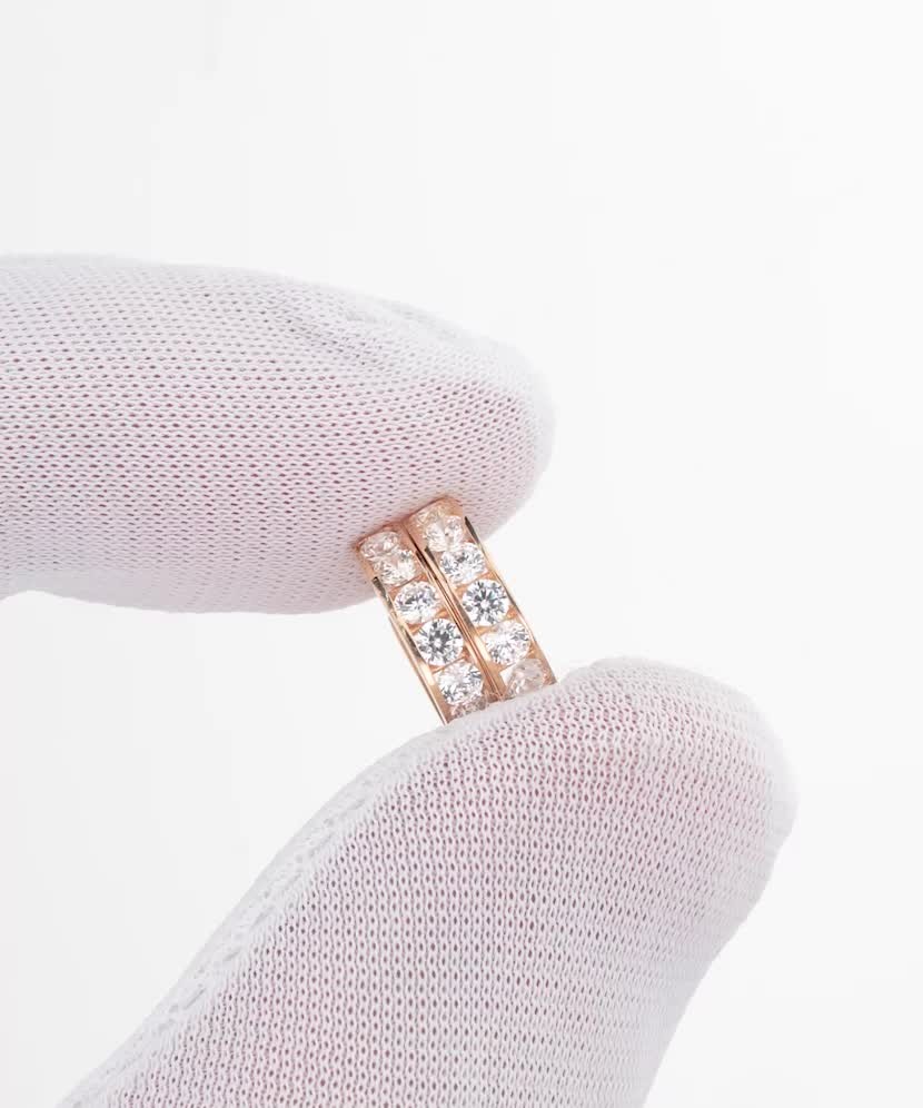 Auksiniai auskarai su cirkoniais