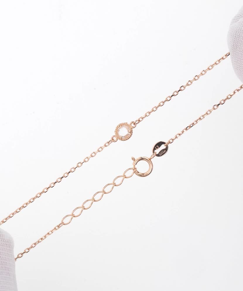 Auksinė apyrankė su cirkoniu