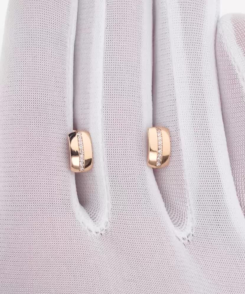 Auksiniai auskarai su cirkoniais