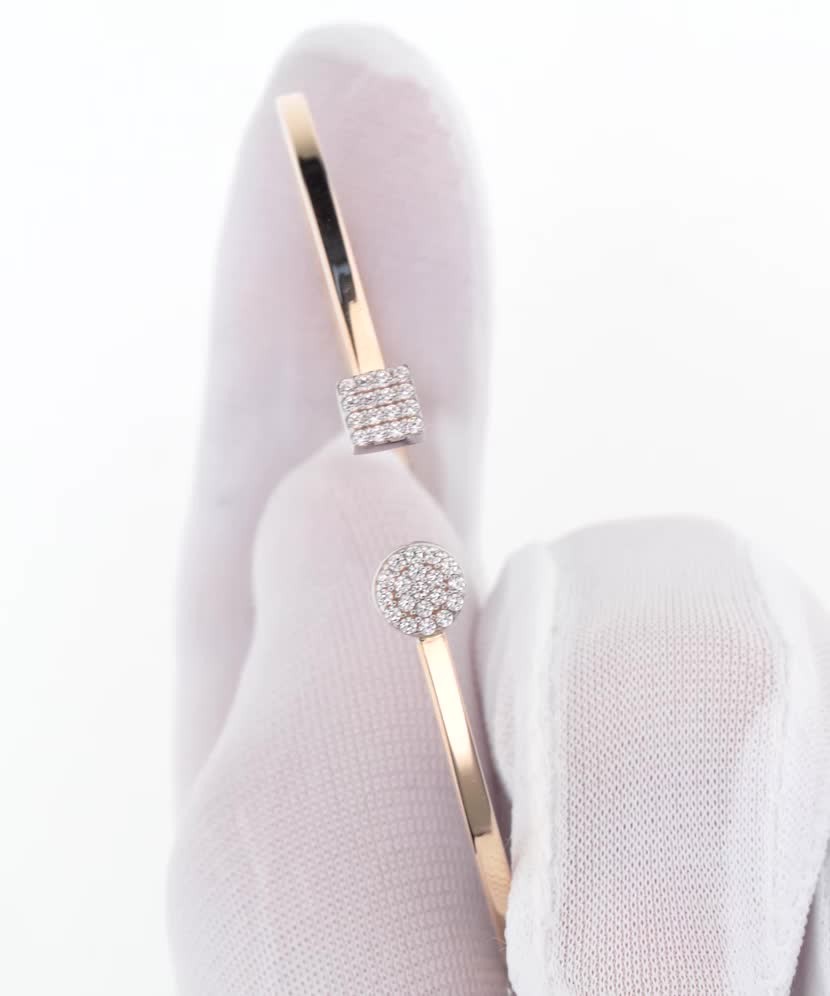 Auksinė apyrankė su cirkoniais