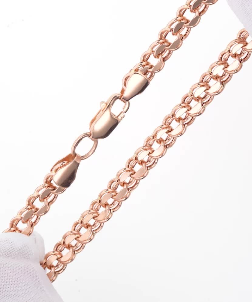 Auksinė apyrankė "Bismark" 6mm