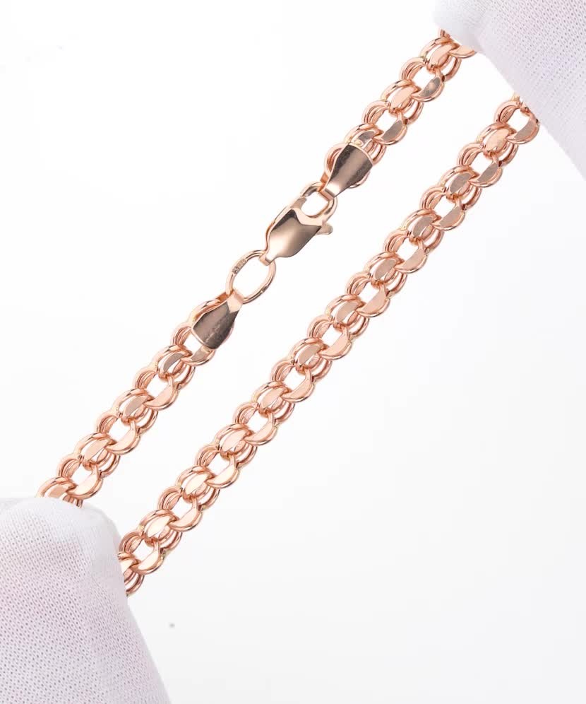 Auksinė apyrankė "Bismark" 4.8mm