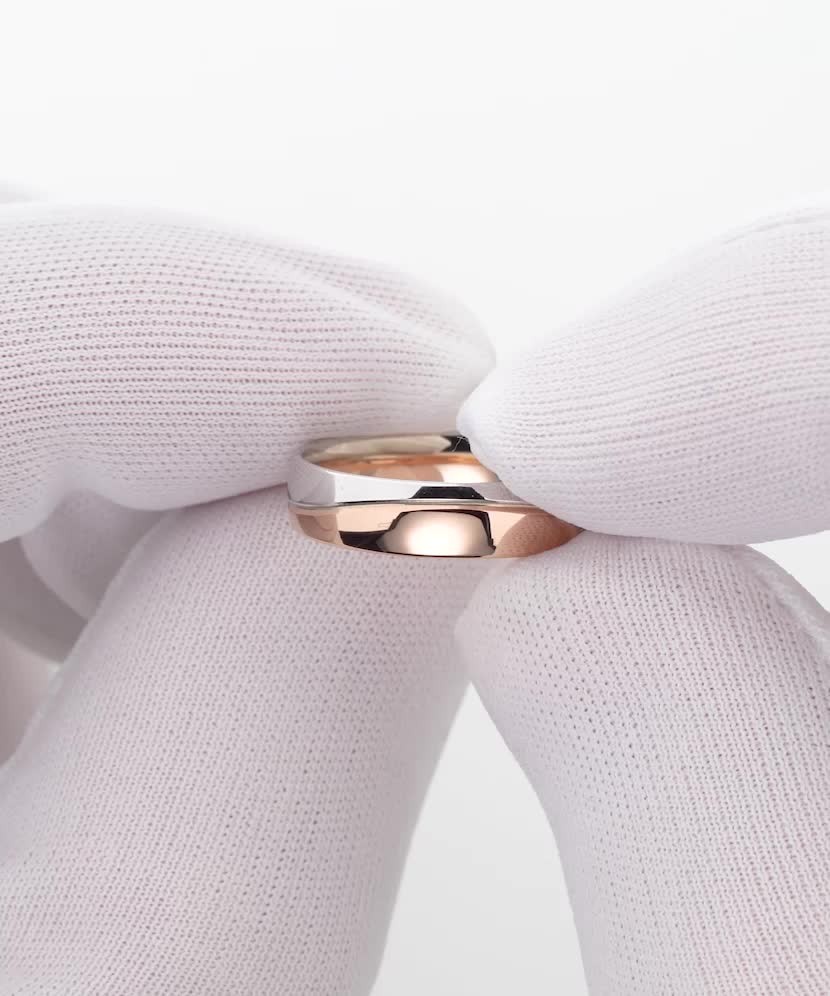 Auksinis vestuvinis žiedas 4.5mm su komfortu  - Goldinga