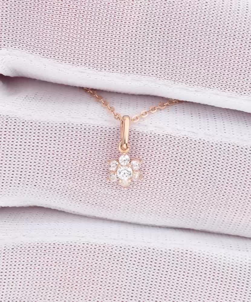 Auksinis pakabukas su cirkoniais