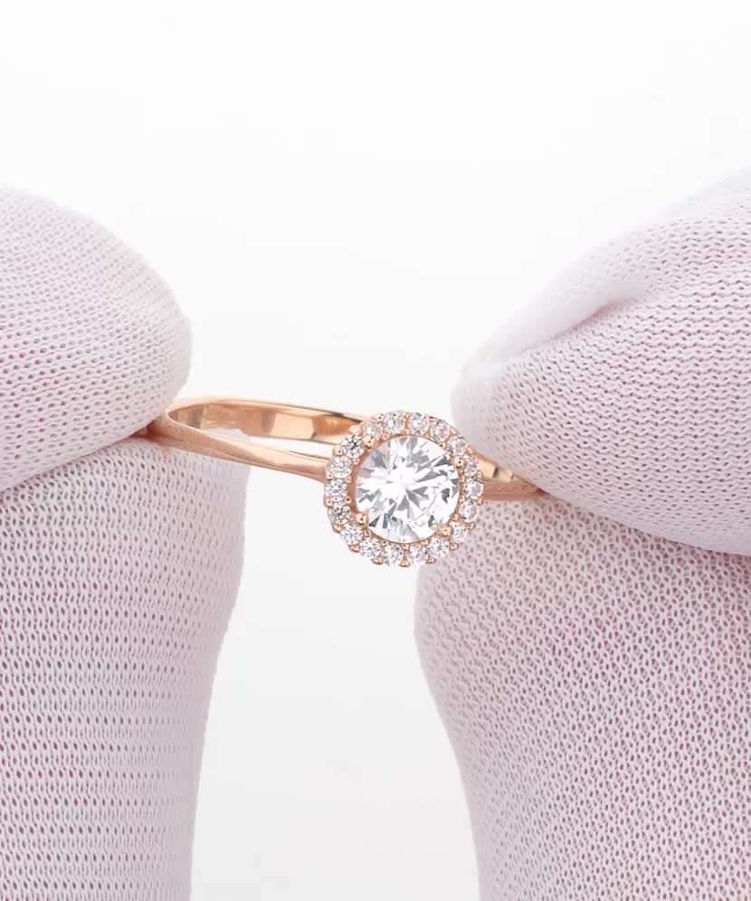 Auksinis žiedas su cirkoniais