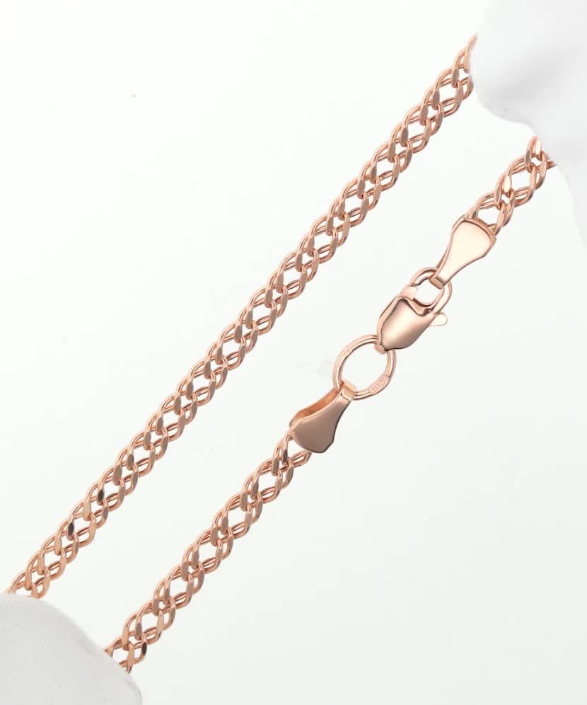 Auksinė apyrankė "Rombo" 3mm